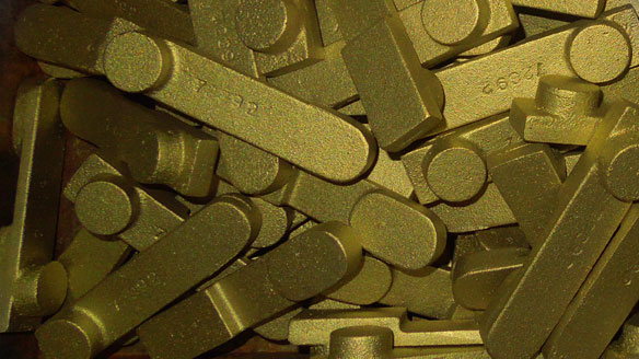 Husarbejde magnet sæt ind Manganese Bronze Sand Castings Foundry | LB Foundry